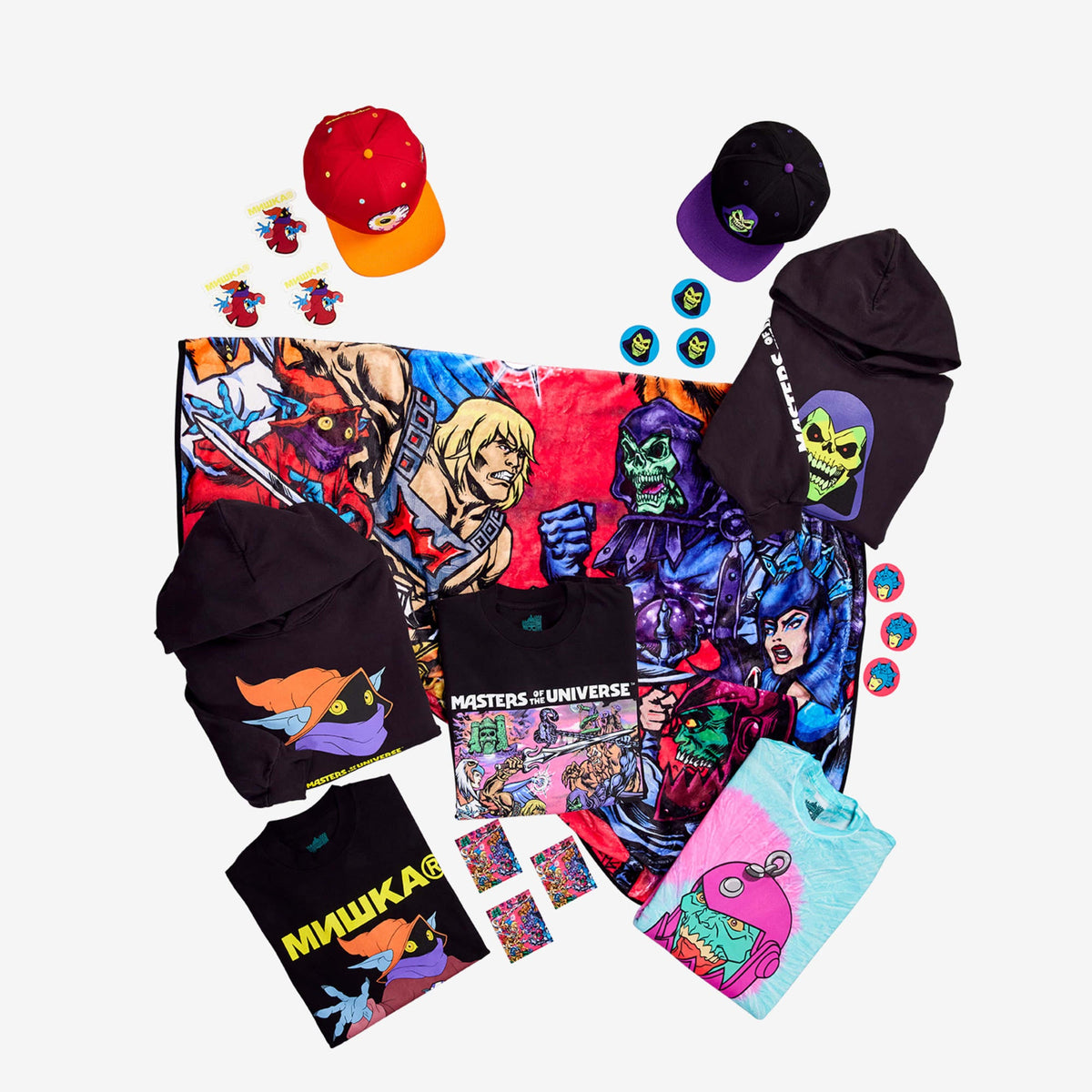 Mishka x MOTU Skeletor Hoodie