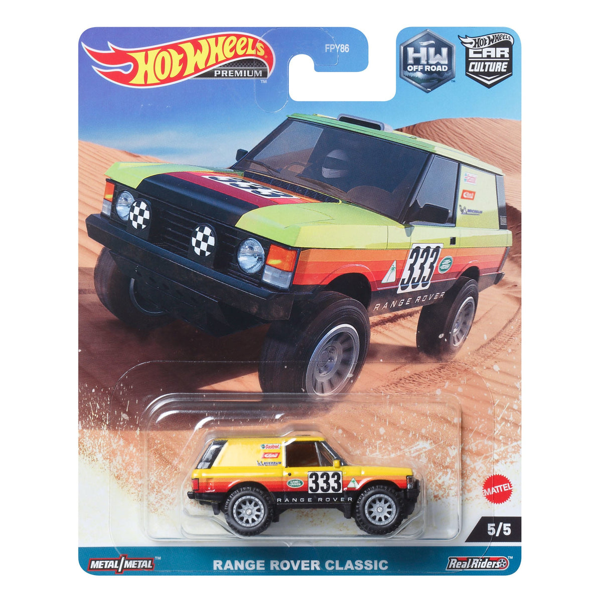 Hot Wheels Car Culture Off Road Vehicles Range Rover Classic
