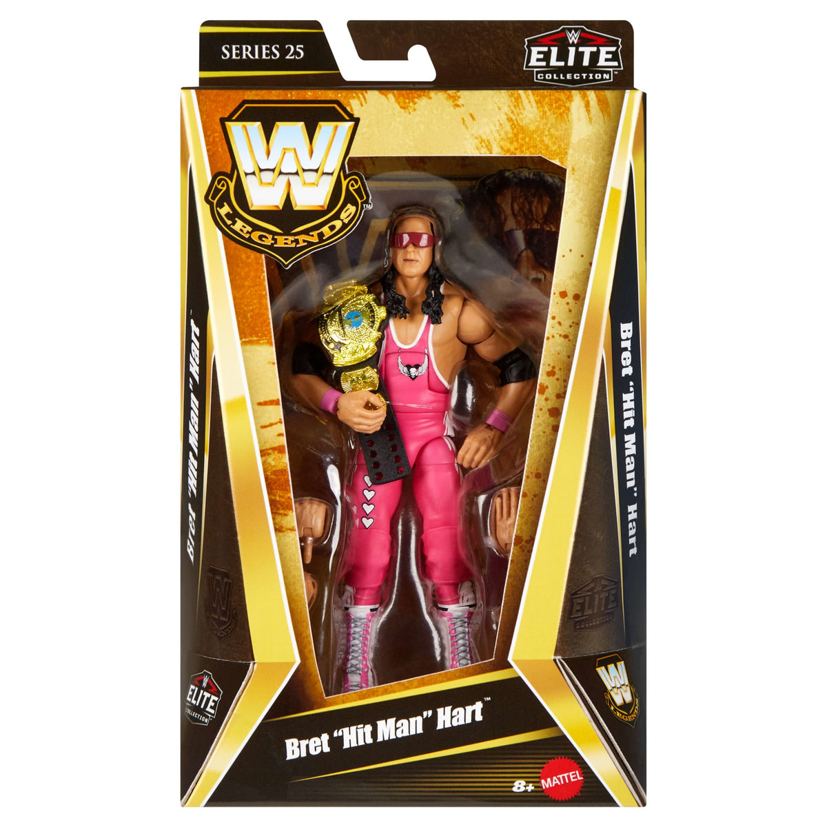 WWE Elite Legends Bret “Hit Man” Hart Action Figure