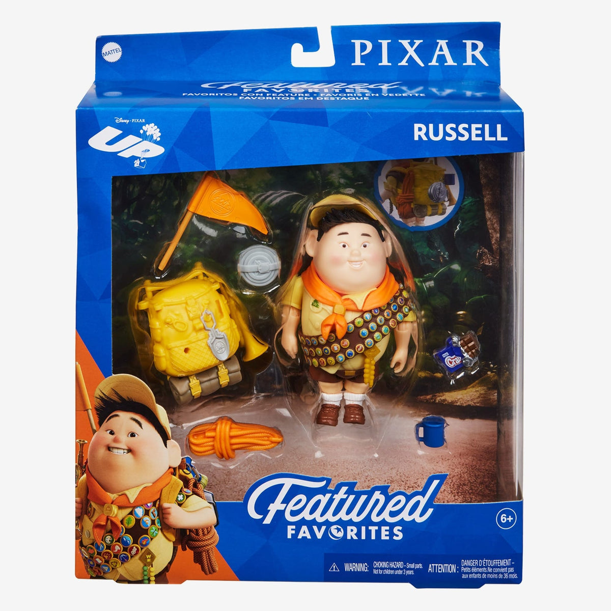Pixar Featured Favorites Russell Figure