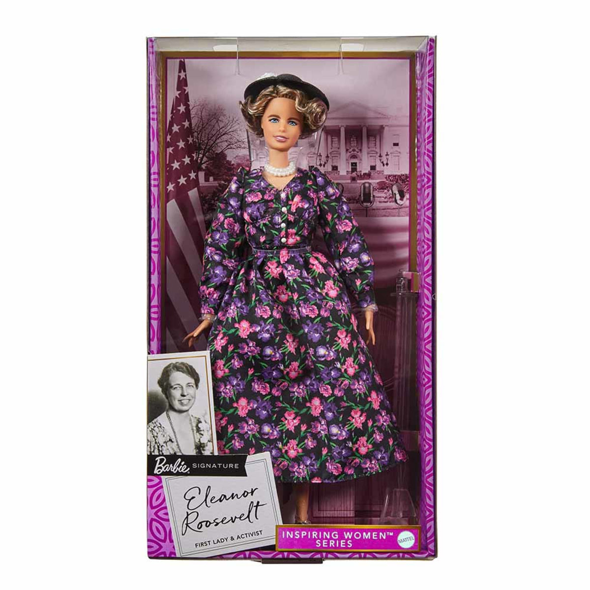 Eleanor Roosevelt Barbie Inspiring Women Doll