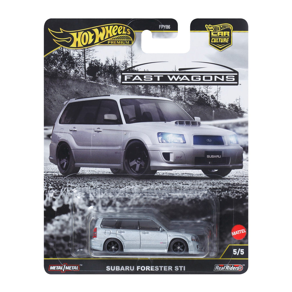 Hot Wheels Premium Car Culture Fast Wagons Subaru Forester STI