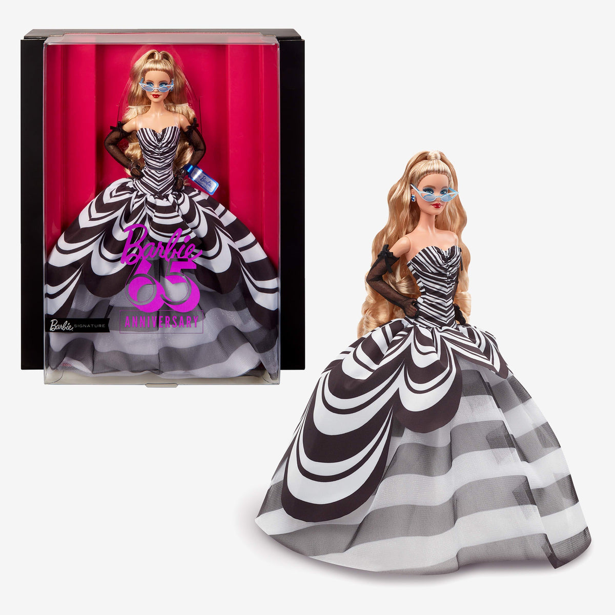 Barbie 65th Anniversary Doll With Blonde Hair