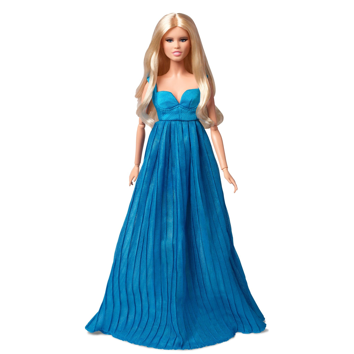 Claudia Schiffer Supermodel Barbie Doll in Versace Gown | Mattel Creations