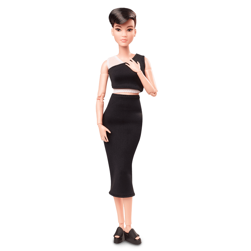 Barbie Looks Doll (Petite, Brunette Pixie Cut)