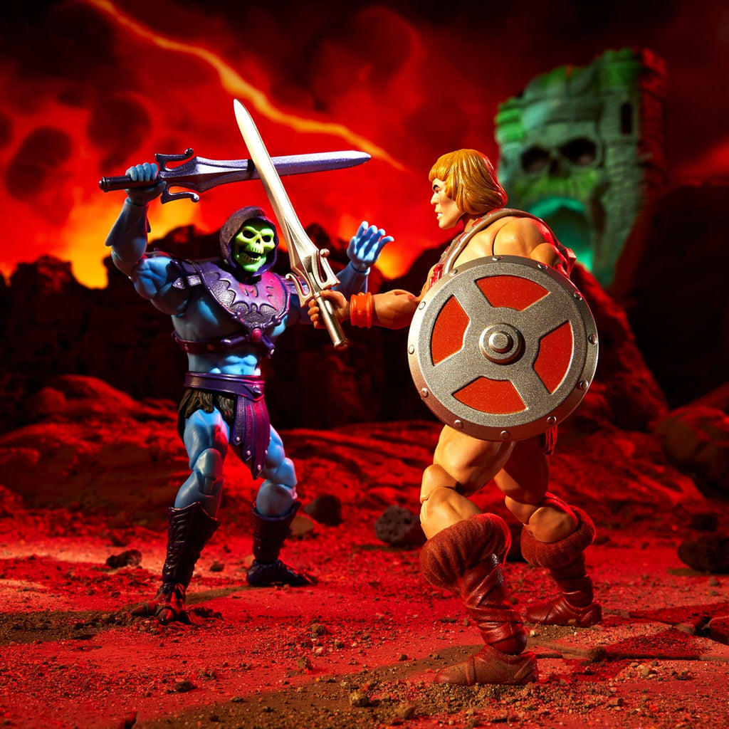Masters of the Universe Masterverse He-Man vs Skeletor 40th Anniversary