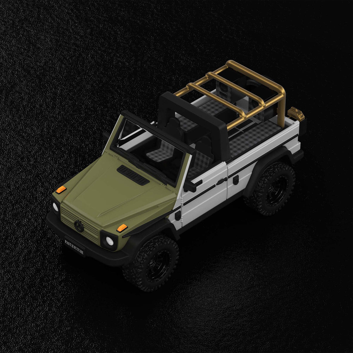 Hot Wheels x Mercedes-Benz Project G-class Past II Future designed by NIGO