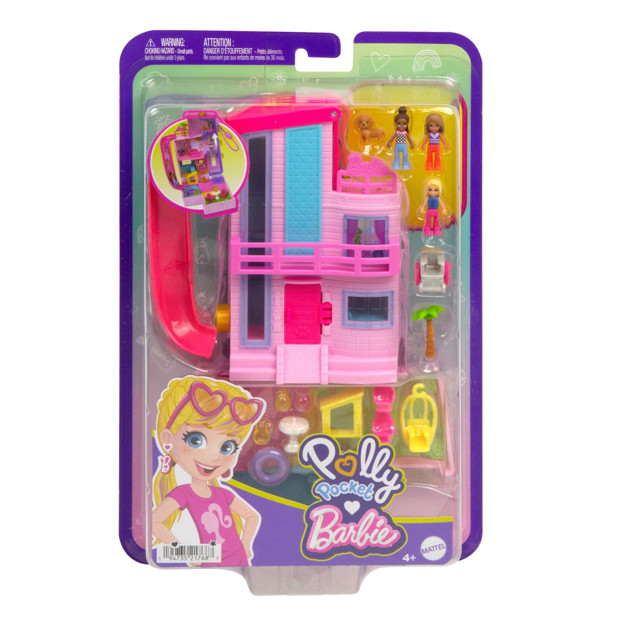 Polly Pocket Barbie Dreamhouse Compact