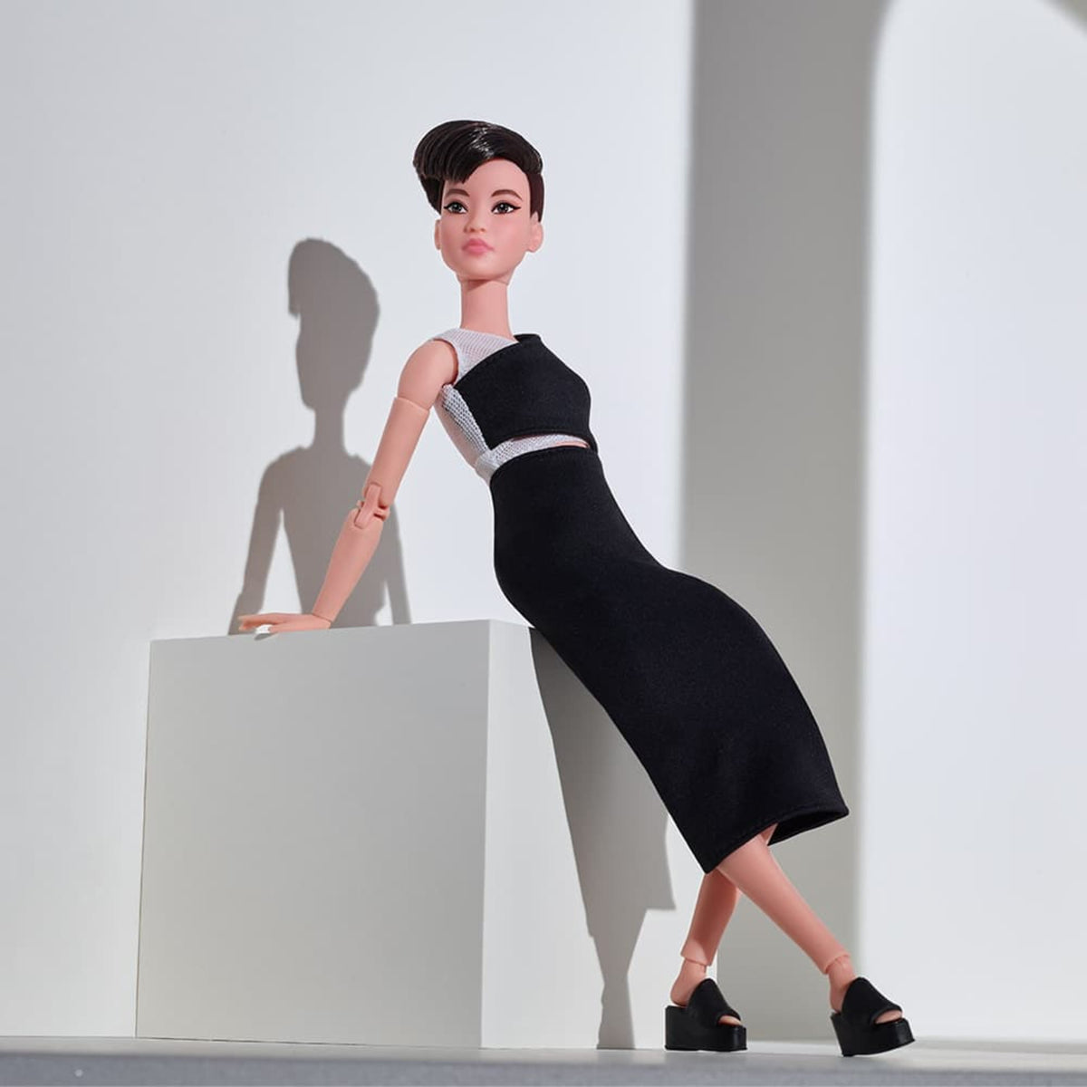Barbie Looks Doll (Petite, Brunette Pixie Cut)