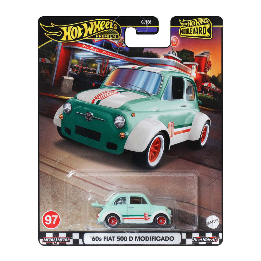 Hot Wheels Boulevard '60s Fiat 500 D Modificado