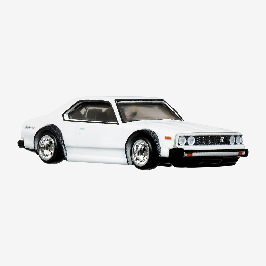Hot Wheels Premium Collector Set, 3 Nissan Skyline Cars & 1 Transporter