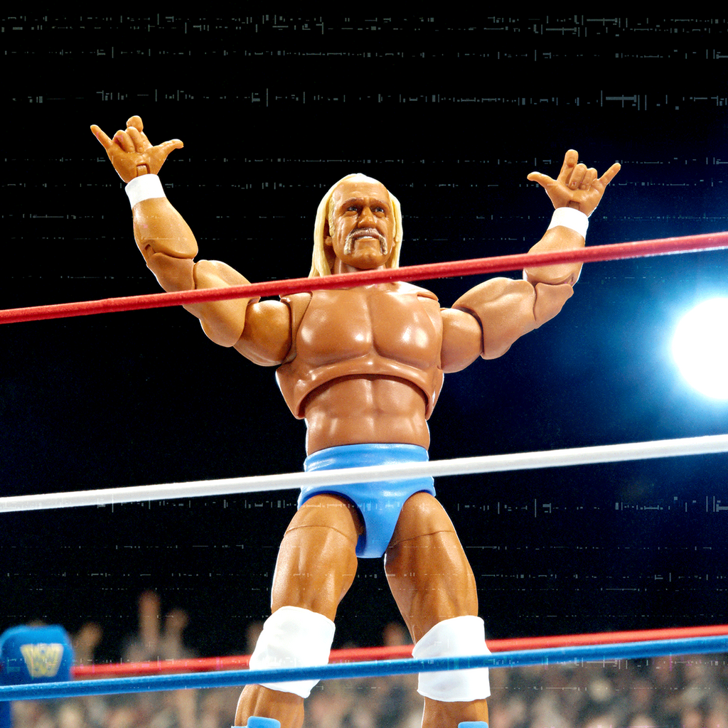 WWE No Holds Barred Ultimate Edition Hulk Hogan & Zeus Collectible Figures