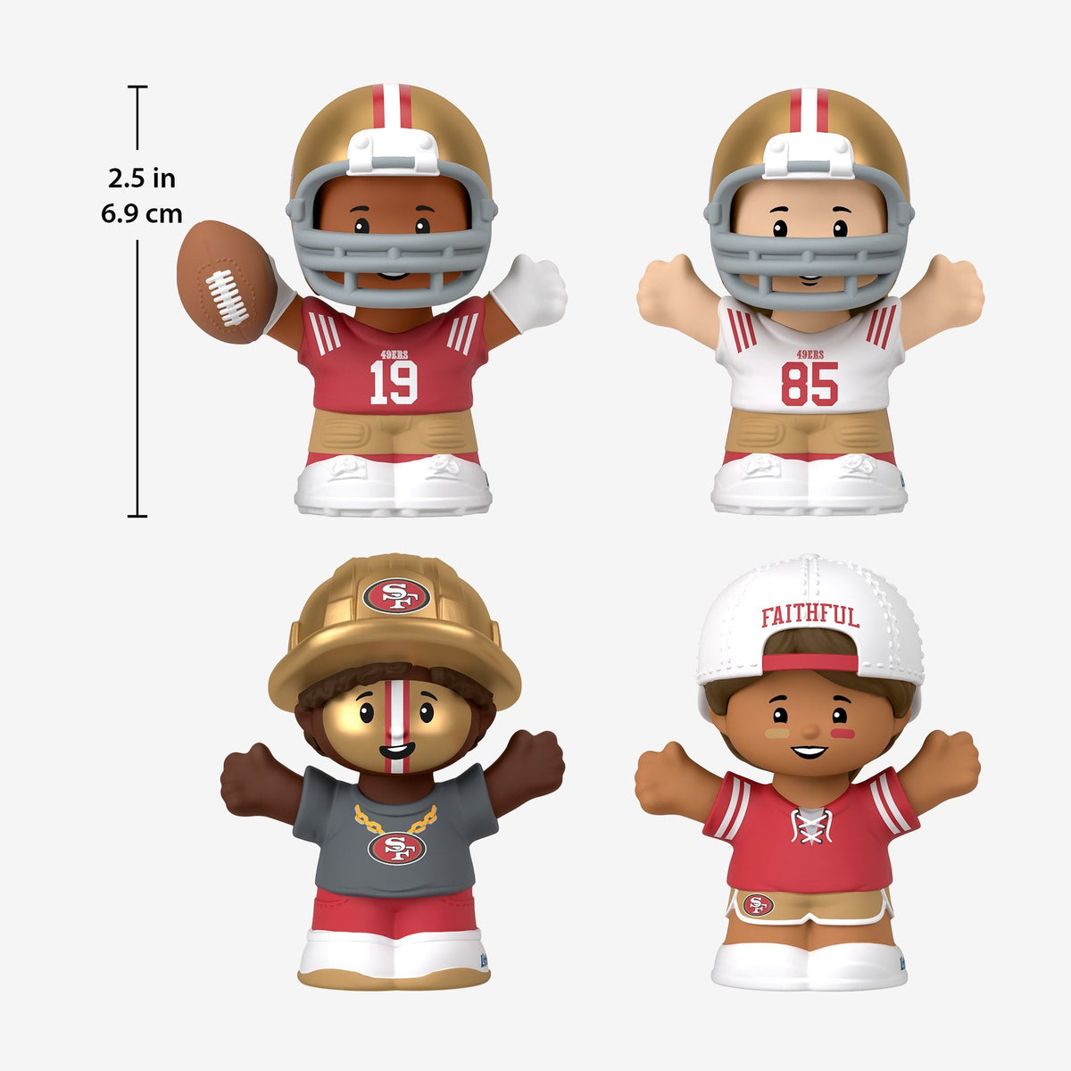 Little People Collector x NFL San Francisco 49ers Set