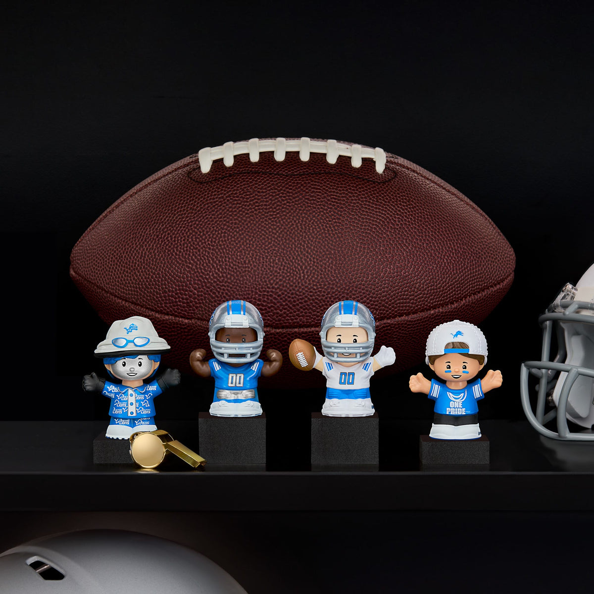 Little People Collector x NFL Detroit Lions Set