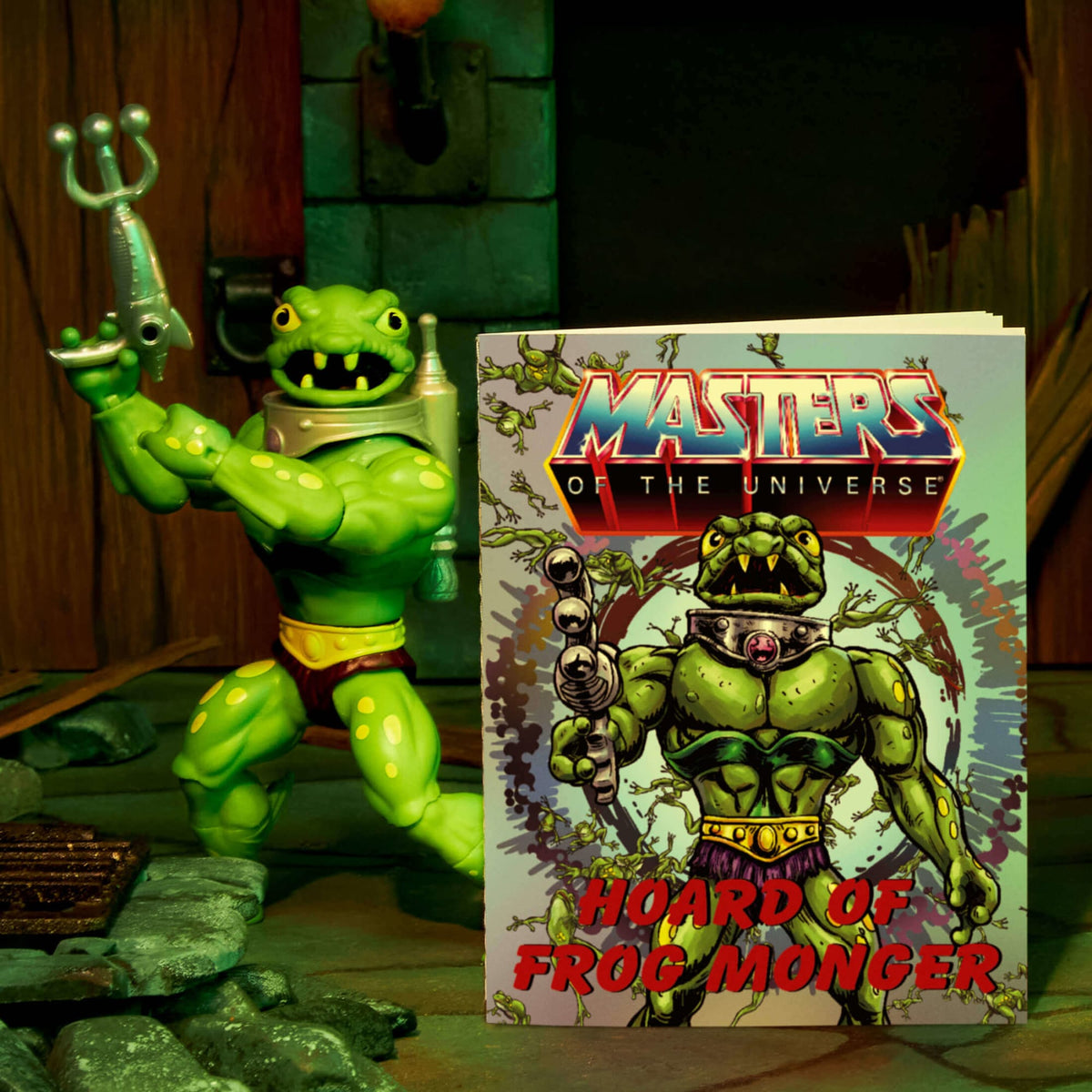 MOTU Origins Frog Monger Figure