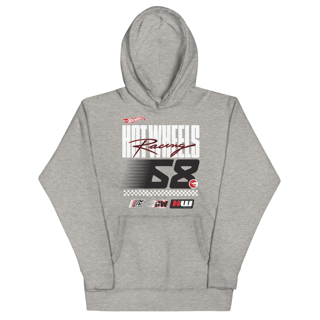 Hot Wheels Racing Grey Hoodie