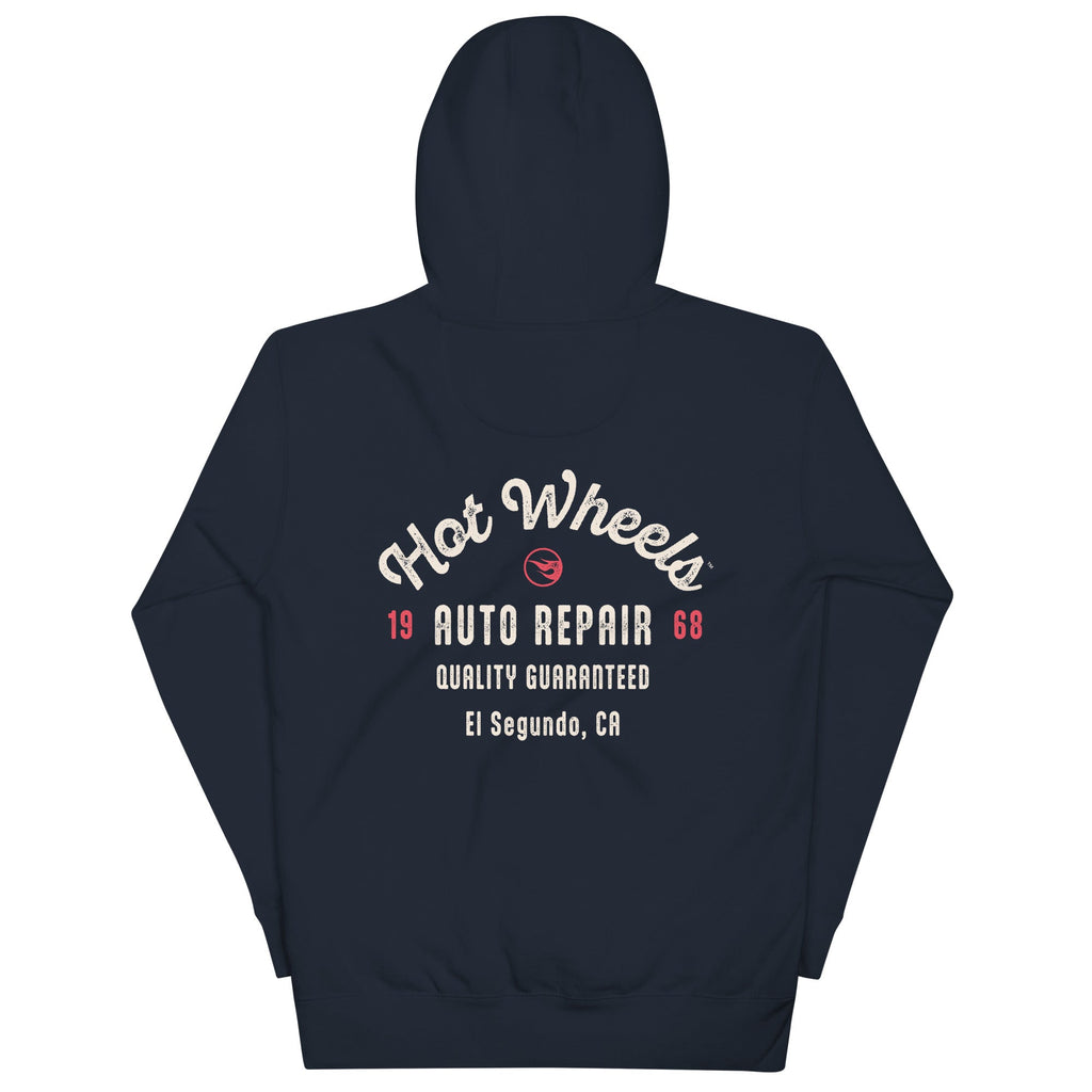 Hot Wheels Customizable Auto Repair Mechanic Navy Hoodie