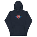 Hot Wheels Heart with Flame Hoodie