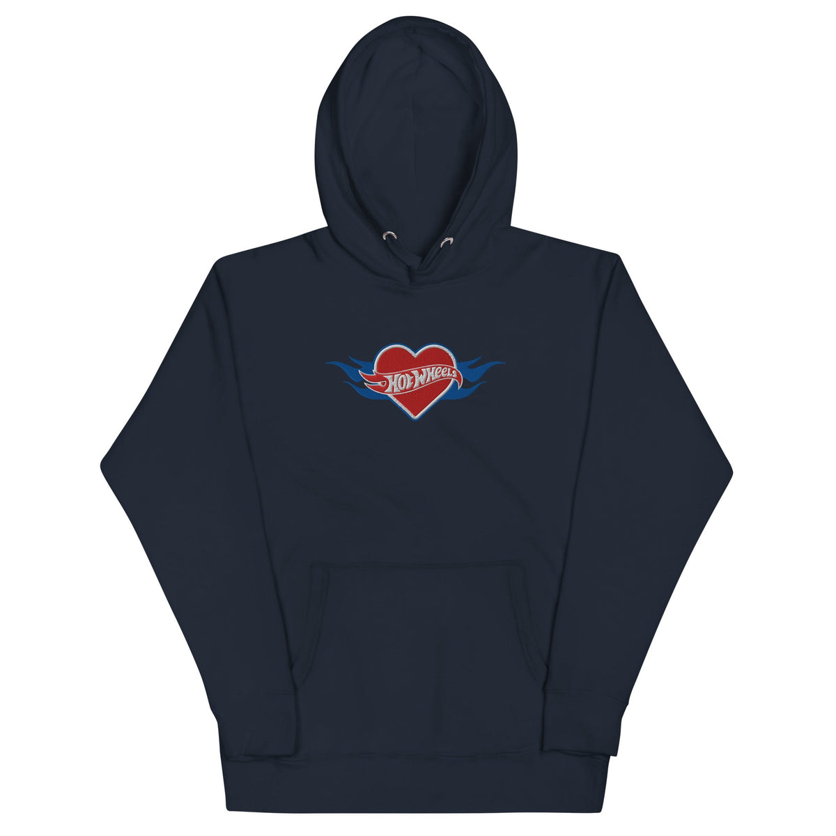 Hot Wheels Heart with Flame Hoodie