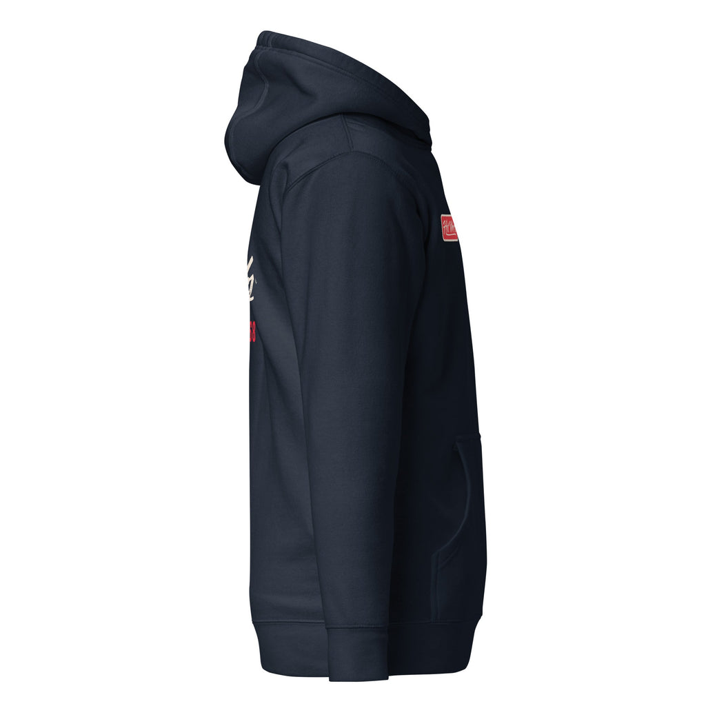 Hot Wheels Customizable Auto Repair Mechanic Navy Hoodie