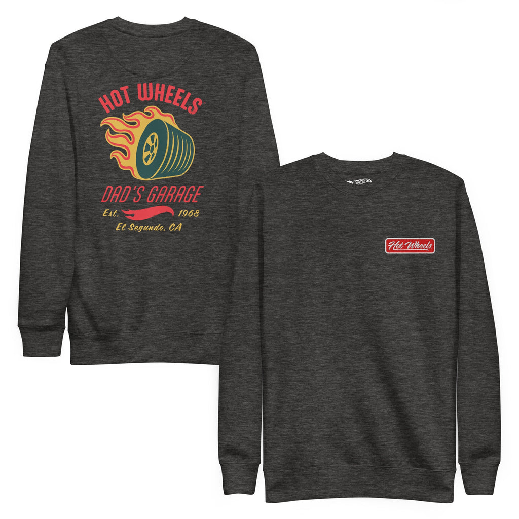 Hot Wheels Dad's Garage Grey Sweatshirt