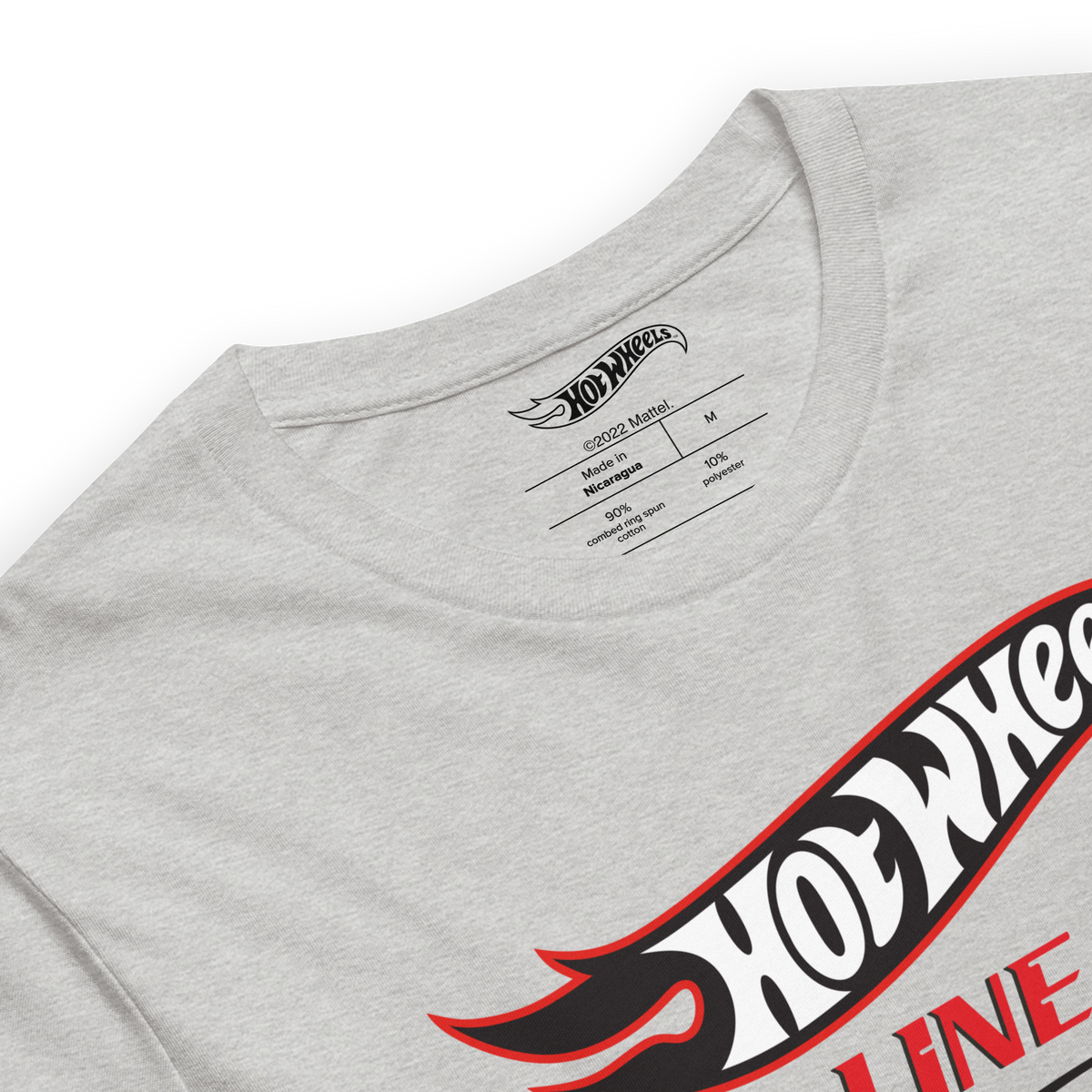 Hot Wheels® Red Line Club® 20th Anniversary Silhouette Logo – Heather Grey Shirt