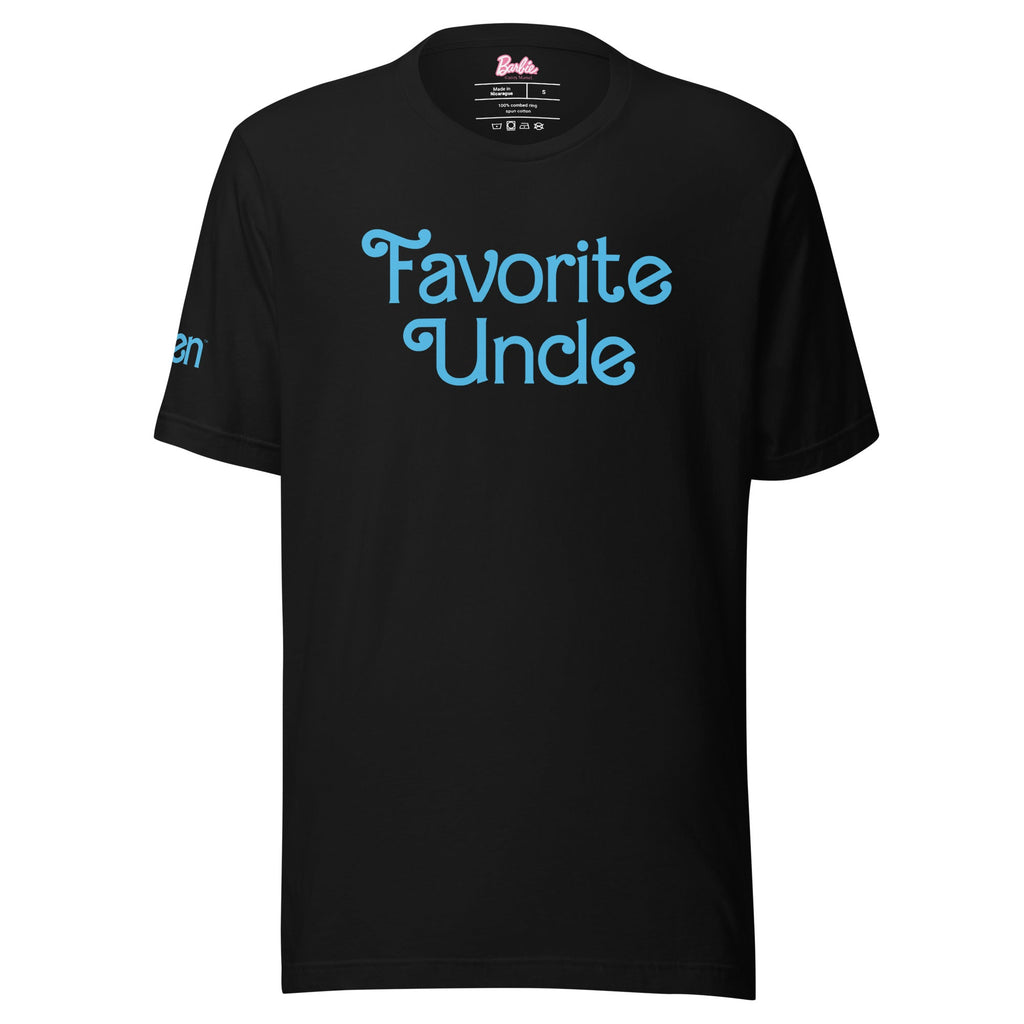 Barbie Favorite Uncle Ken Black T-Shirt