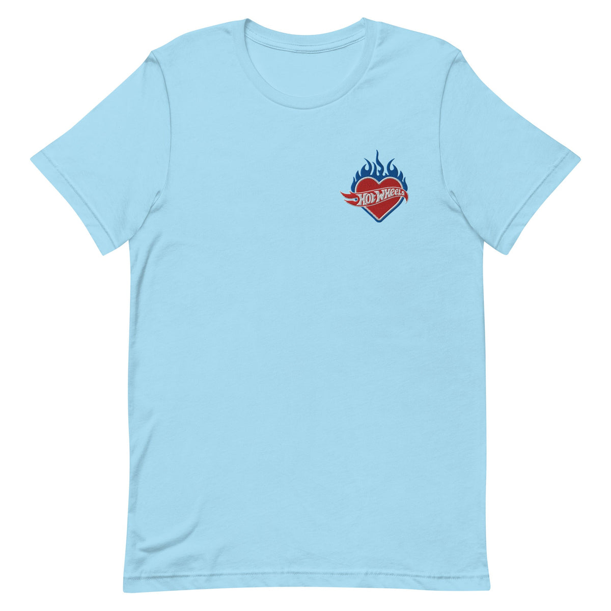 Hot Wheels Embroidered Heart T-Shirt