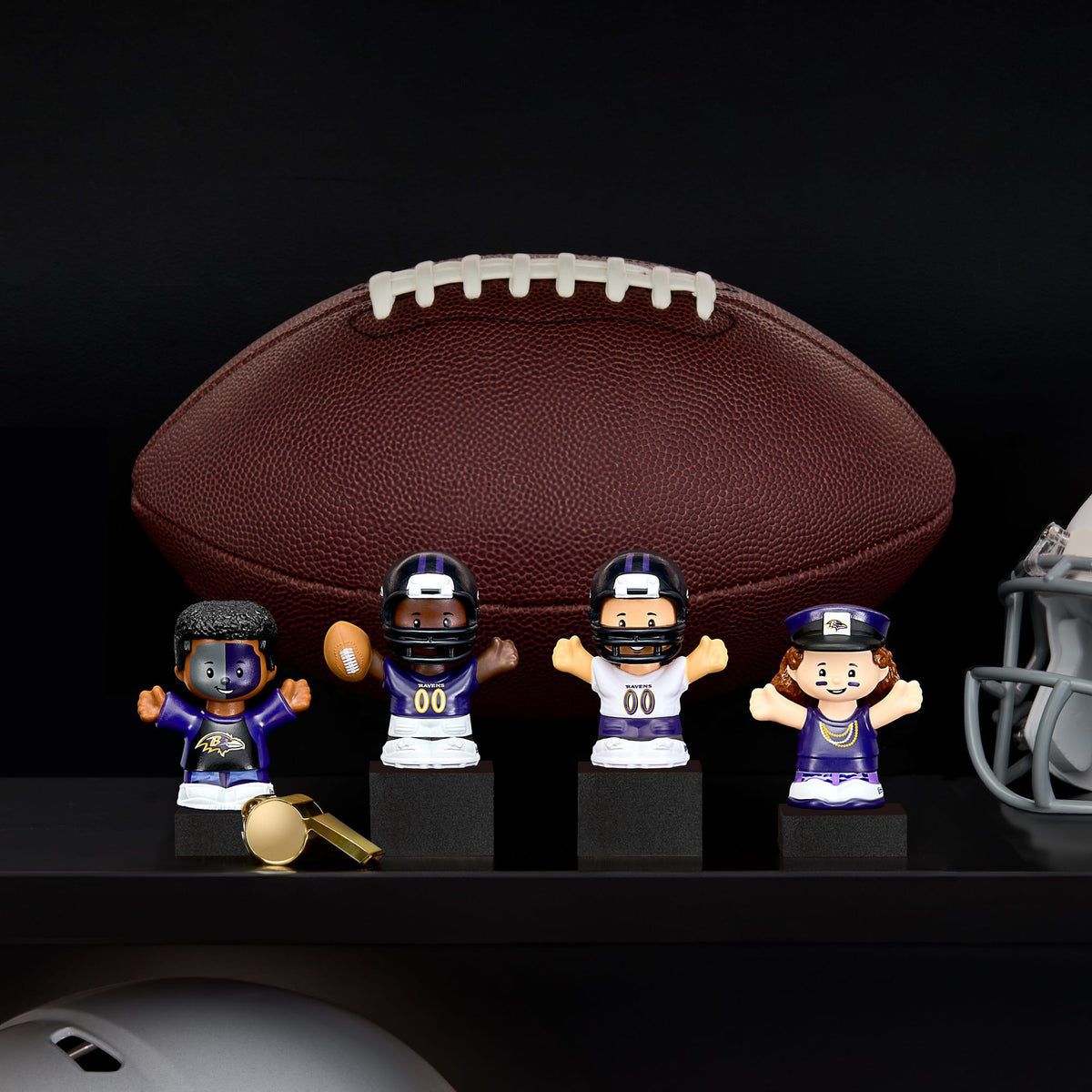 Little People Collector x NFL Baltimore Ravens Set
