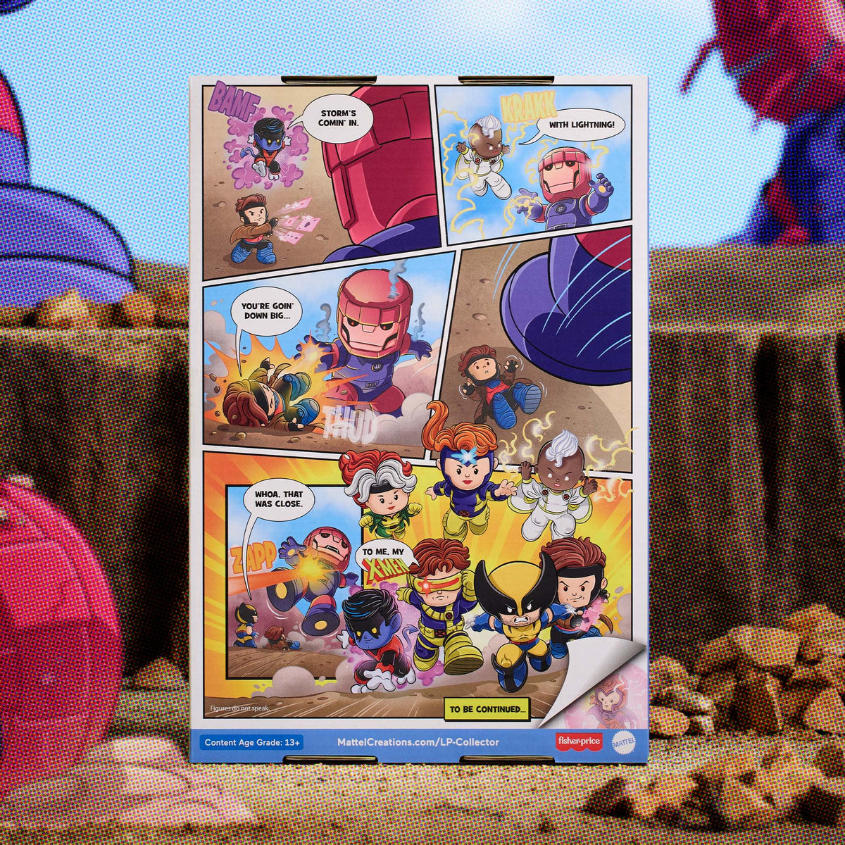 Little People Collector Marvel X-Men: Issue 1 Special Edition Set