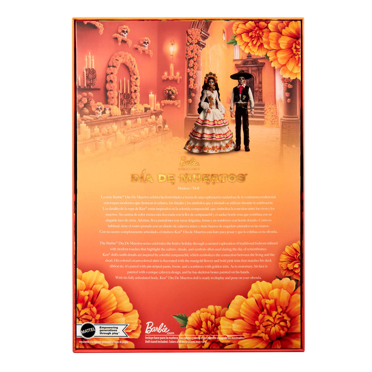 2025 Día De Muertos Ken Doll