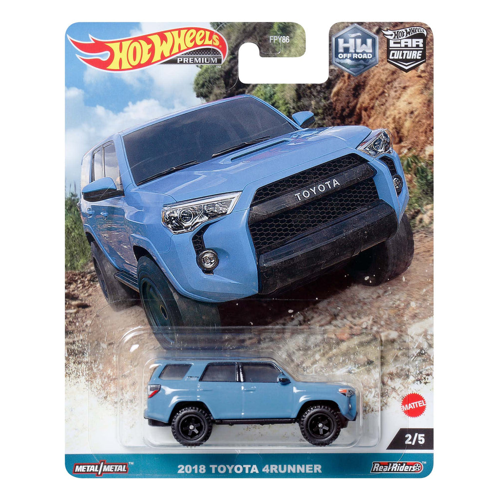 Hot Wheels Car Culture Off Road 2018 Toyota 4Runner