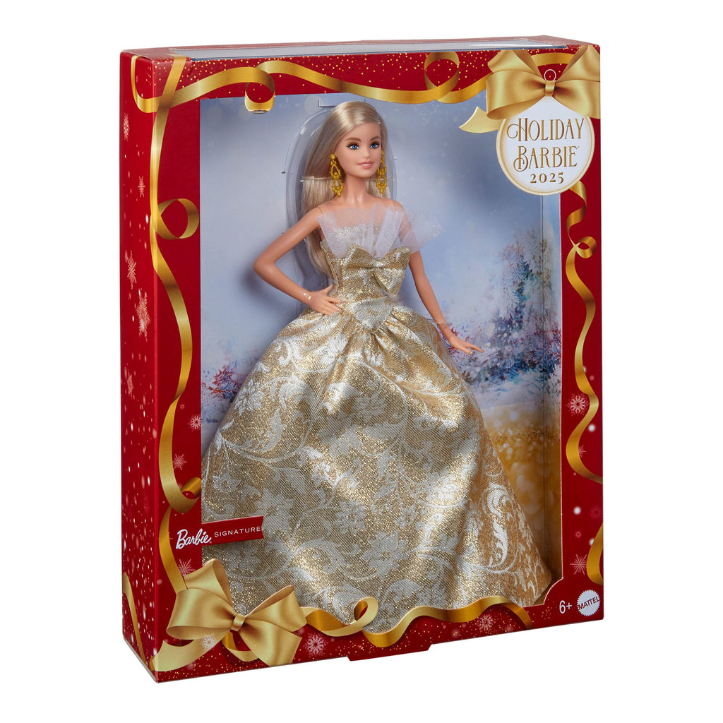 2025 Holiday Barbie Doll 5