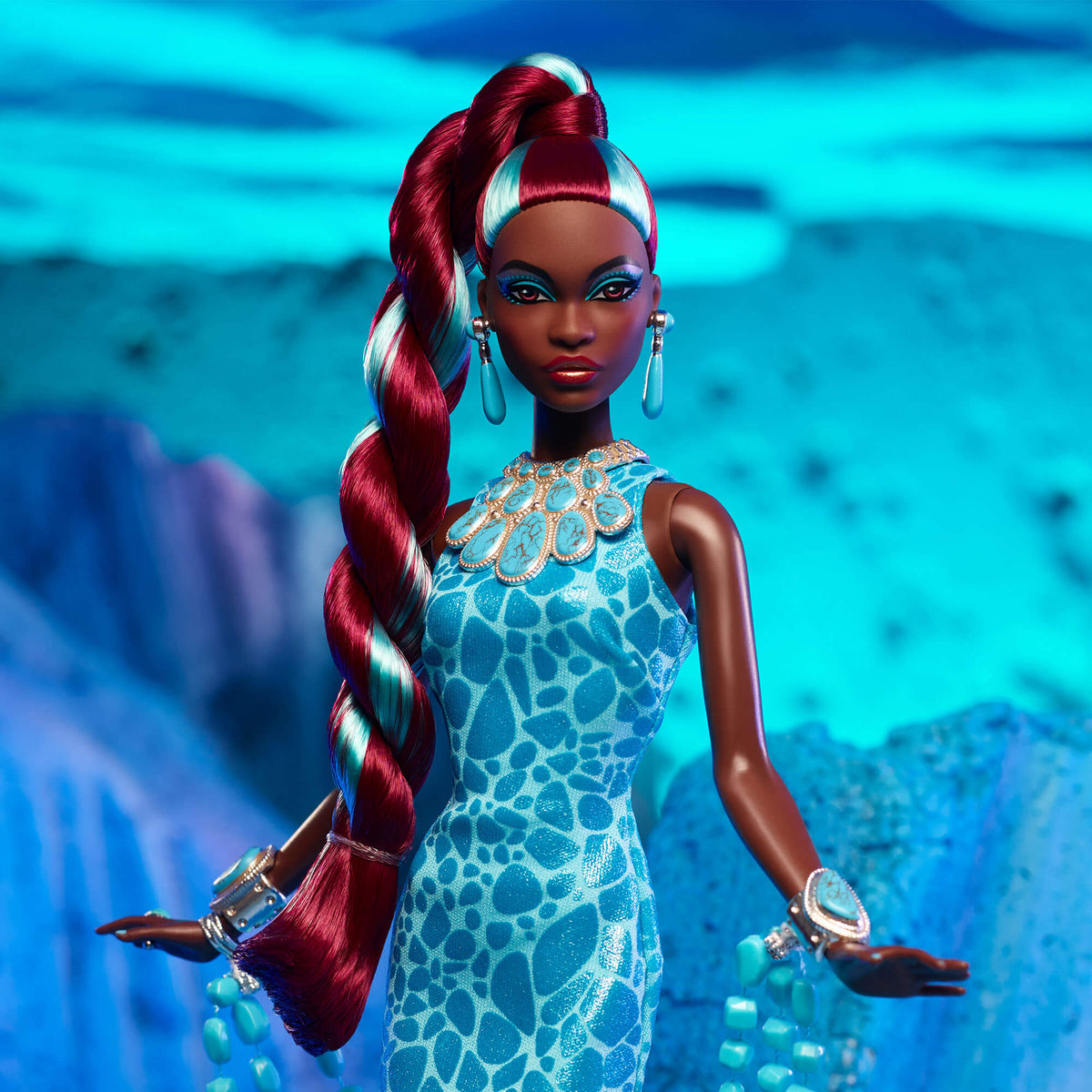Barbie Fantasy Collection Turquoise Doll