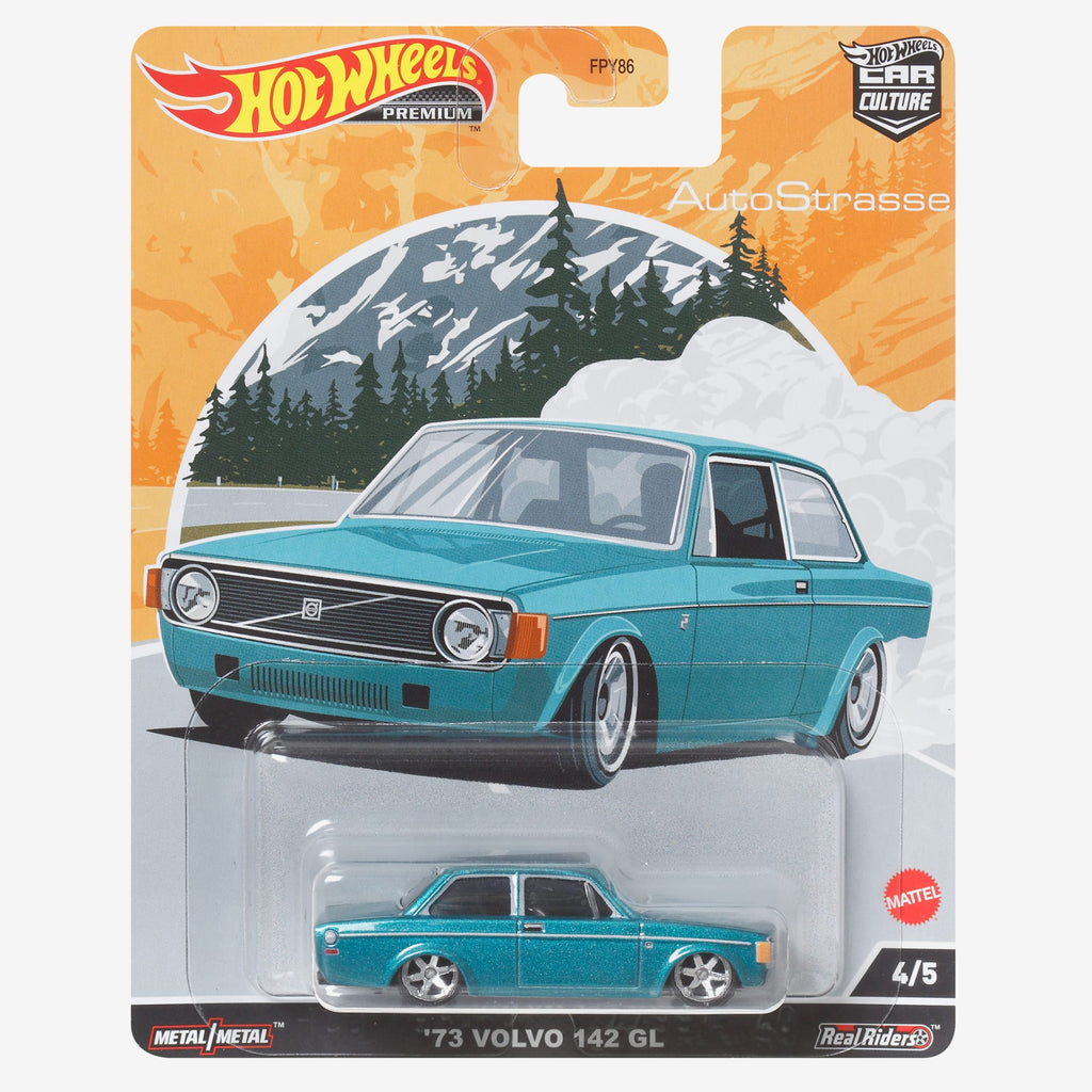 Hot Wheels Car Culture Circuit Legends Vehicles ’74 Volvo 142 GL