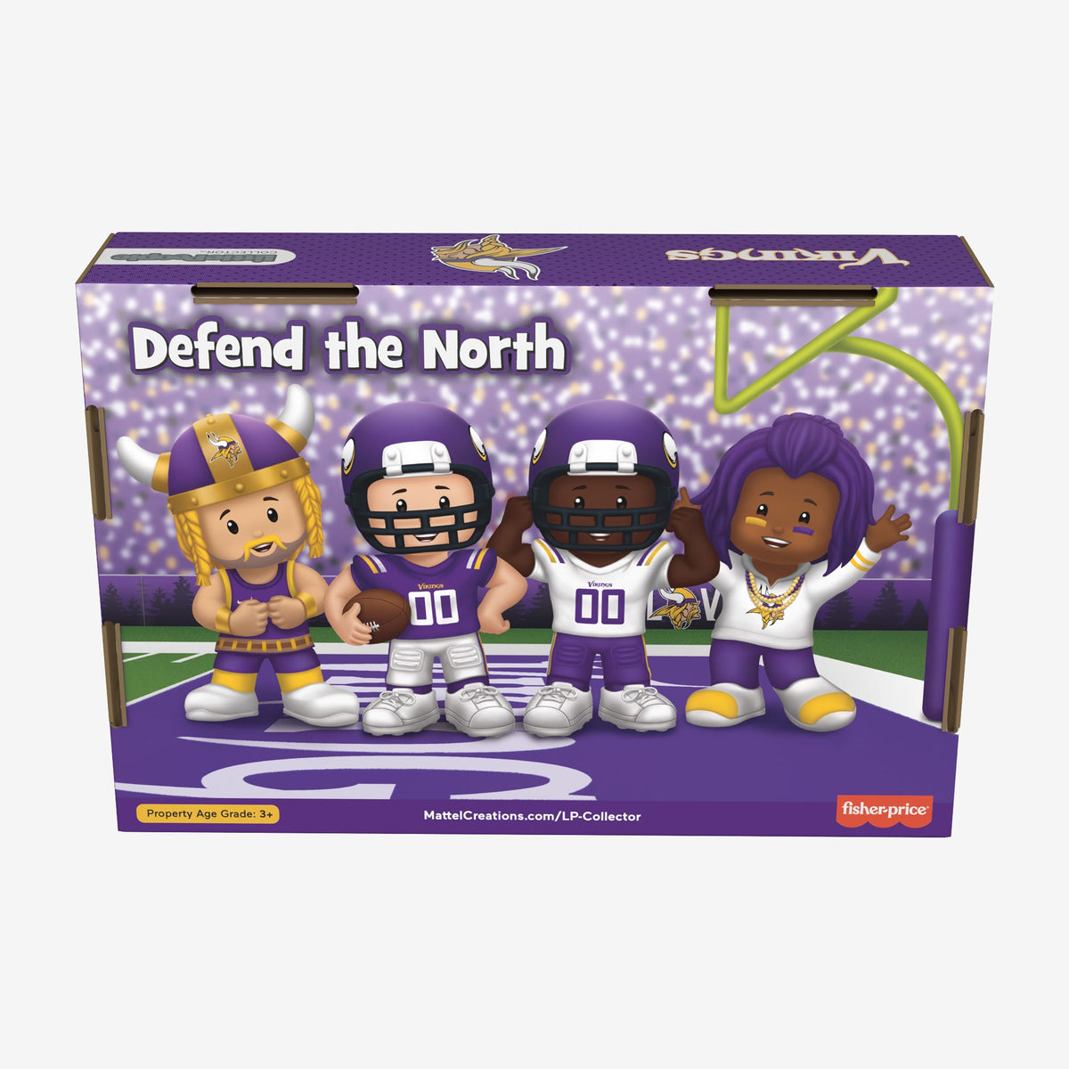 Little People Collector x NFL Minnesota Vikings Set