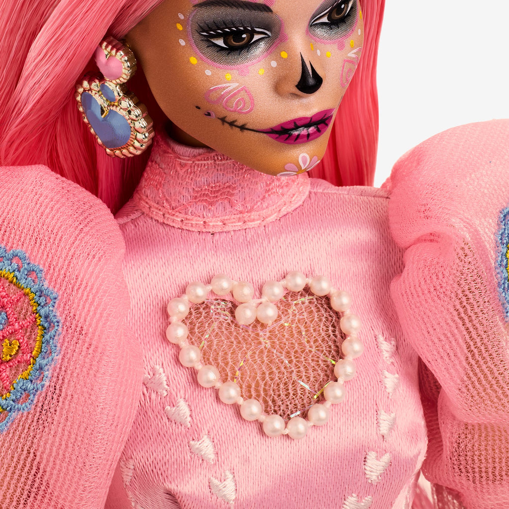 2023 Día De Muertos Barbie x Pink Magnolia Doll