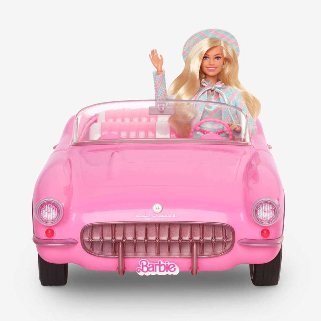 Barbie The Movie Pink Corvette Convertible