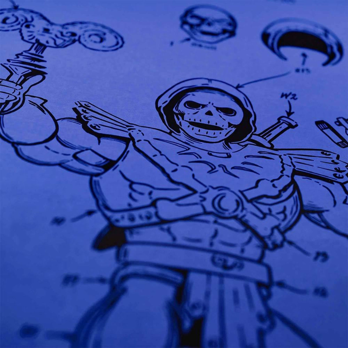 Art of Engineering Skeletor Print